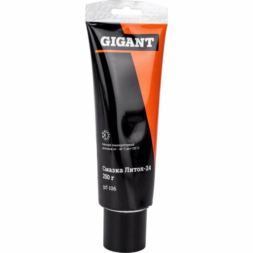 Смазка Gigant Литол-24, 250 г в тубе grf-106