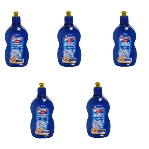 Золушка Жидкость для мытья посуды, Ваниль, 500 мл, 5 шт