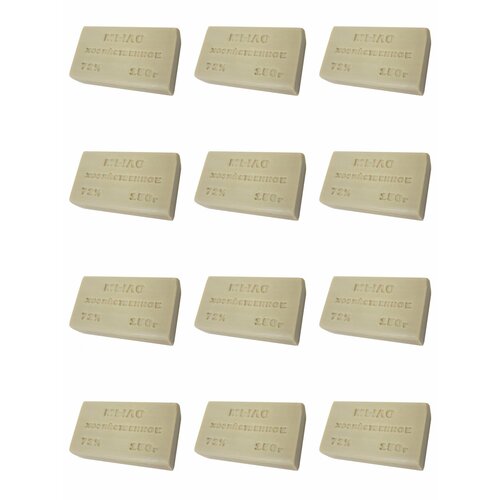 Золушка Мыло хозяйственное кусковое, 72%, 150 г, 12 шт.