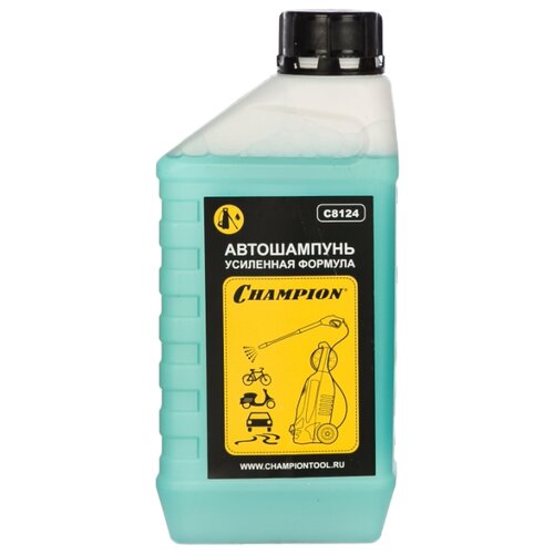 CHAMPION C8124 Автошампунь усиленная формула 1л