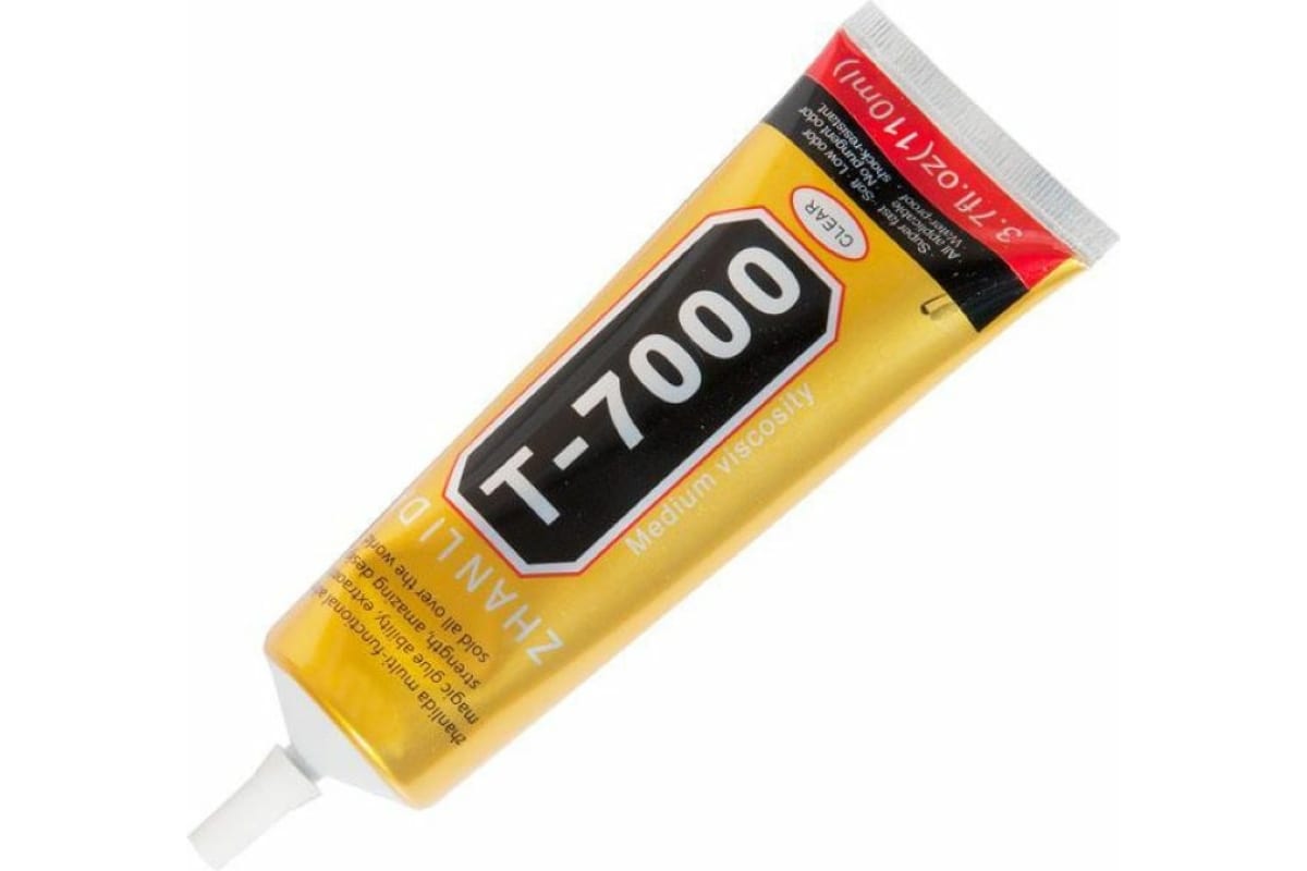 ZeepDeep клей герметик для проклейки тачскринов Т-7000 , черный, 110 мл 478127