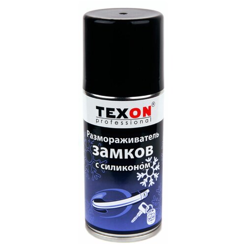 Размораживатель замков с силиконом TEXON Proffesional 100 мл, аэрозоль баллон 1111257 ТХ183975
