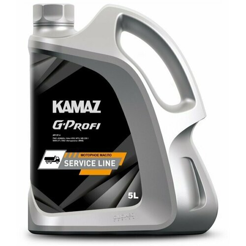 KAMAZ Масло моторное 10W-40 синт. KAMAZ G-Profi Service Line NEO (5л) (КAMAZ-54901)