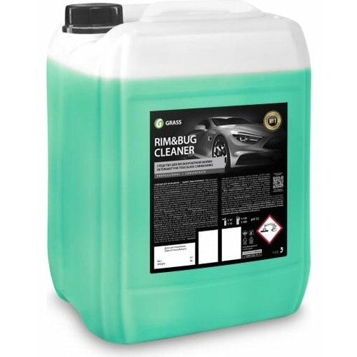 GRASS 110459 110459_средство для очистки дисков и следов насекомых! 'Rim&Bug Cleaner' (канистра 20кг)\ 1шт