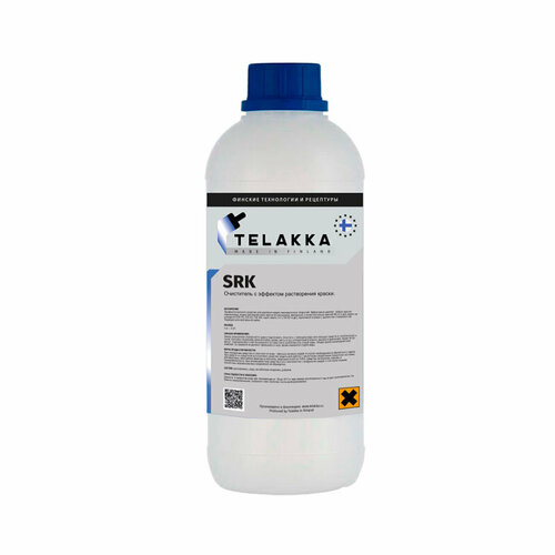 Смывка краски с металла погружным методом с эффектом растворения TELAKKA SRK 1кг