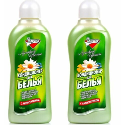 Золушка Кондиционер для белья Луговые цветы, 750 мл, 2 шт