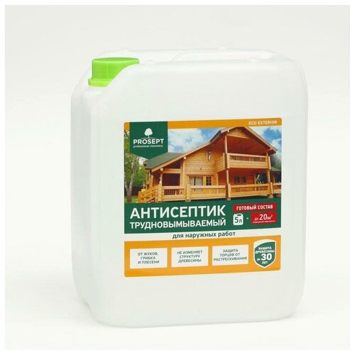 Prosept ECO Exterior - антисептик для наружных работ Готовый состав 5л 013-5 .