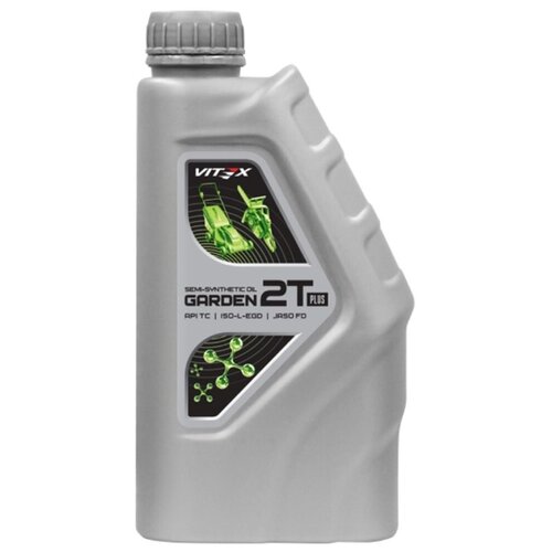 VITEX Масло моторное 2T п/синт. Garden Plus API TC ISO-L-EGD, JASO FD (1л) (VITEX)!!!!
