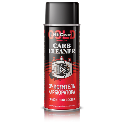 HG3201 HI-GEAR Очиститель карбюратора HI-GEAR 3201 312гр профессиональный аэрозоль
