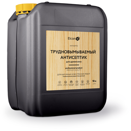 Трудновымываемый антисептик Elcon (10л)
