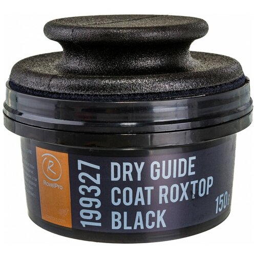 RoxelPro Сухое проявочное покрытие Roxtop с аппликатором, чёрное, 150 гр., 1 шт 199327