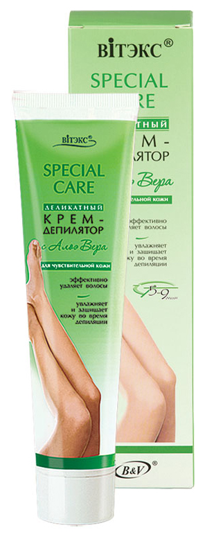 Крем для депиляции Витэкс Деликатный с Алоэ Вера 120 мл