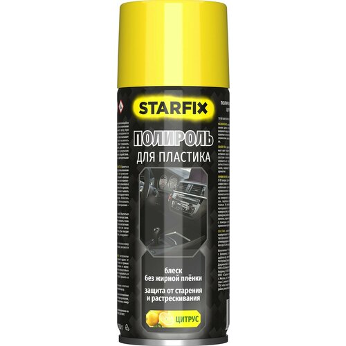 Полироль пластика для автомобиля STARFIX цитрус 650 мл (SM-29632-1)