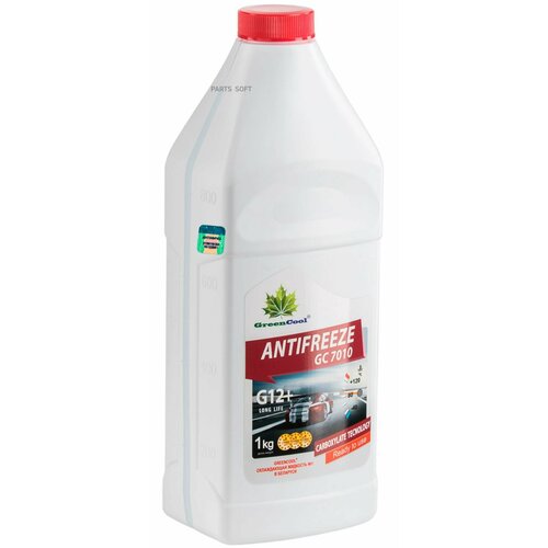 GREENCOOL 792248 Антифриз GreenCool GС7010 1кг (красный)