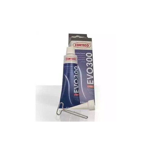 EVO300 CORTECO Герметик 49372187 серый (от -70С до +300С) тюбик 70мл (100% силикон, все области применения)