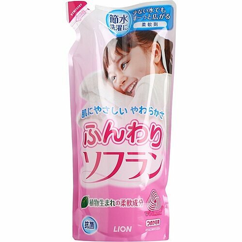 Lion Кондиционер для белья супер смягчающий "воздушный" з/б - Soflan, 500мл