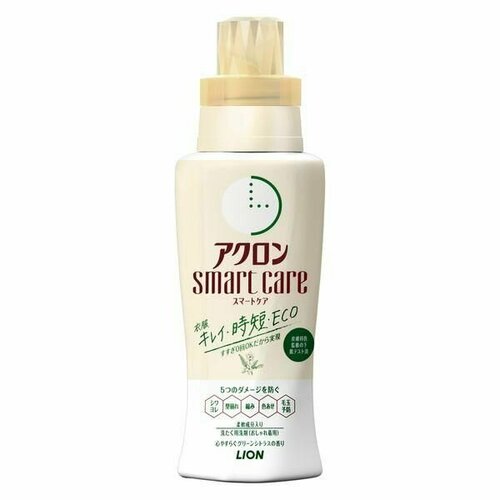 Жидкое средство для стирки деликатных тканей LION Acron Smart Care со смягчающими компонентами, 440мл