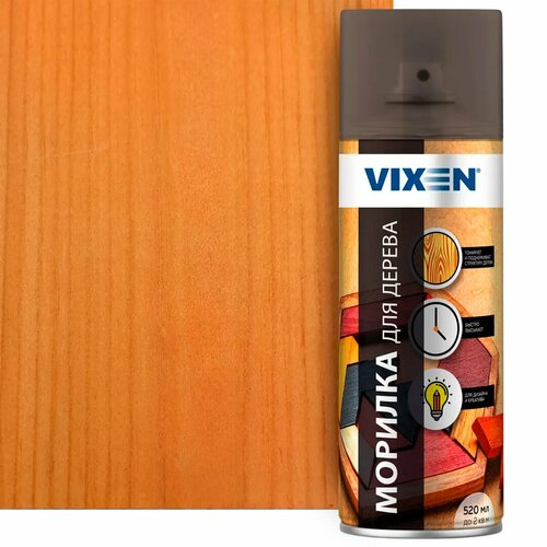 Морилка для дерева аэрозоль Vixen 520 мл цвет орегон