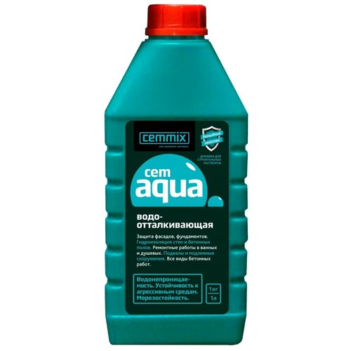 Добавка водоотталкивающая Cemmix CemAqua 1л