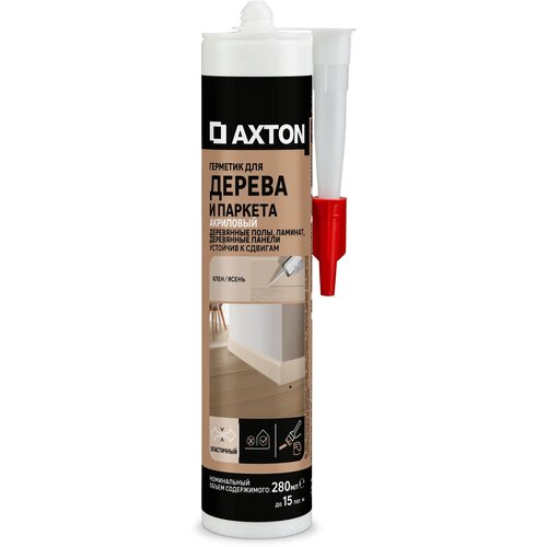 Герметик для дерева акриловый AXTON 280 мл клен/ясень