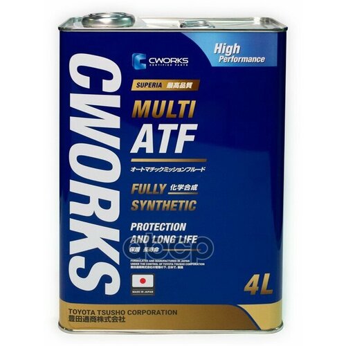 Масло Трансмиссионное Superia Cworks Multi Atf, (4Л) Cworks A22sr1004 CWORKS арт. A22SR1004