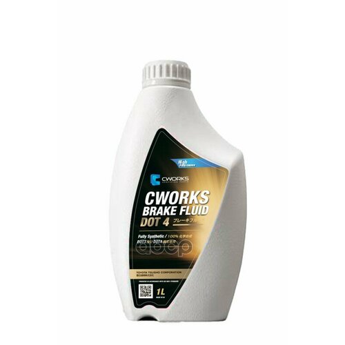 Cworks Brake Fluid Dot-4, 1L, Жидкость Тормозная CWORKS арт. A310R0001
