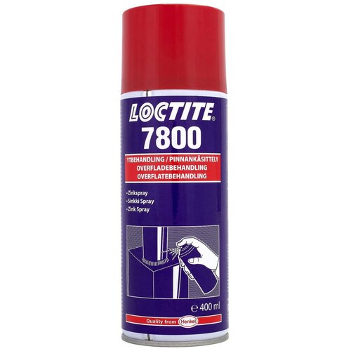 Loctite Sf 7800 400ml Спрей Цинковый, Защитное Покрытие (Холодное Цинкование) LOCTITE арт. 303140
