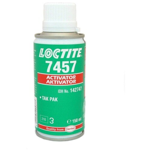 Активатор для отверждения цианакрилатных клеёв, спрей LOCTITE 7457 150 мл