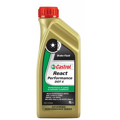 Тормозная жидкость Castrol React Performance DOT4 1L
