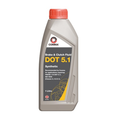 COMMA BF51L COMMA DOT 5.1 BRAKE FLUID (1L)_жидкость тормозная! DOT 5.1\ 1шт