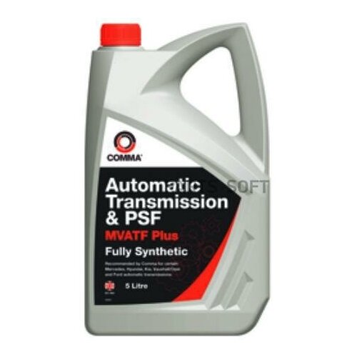 COMMA MVATF5L COMMA MVATF Plus (5L)_жидкость гидравлическая! синт.\ Dexron II/III, MOPAR ATF +3/+4