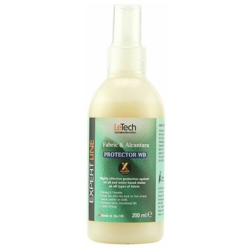 LeTech Expert Line Средство для защиты ткани и алькантары (Upholstery&Alcantara Protector WB) 200мл