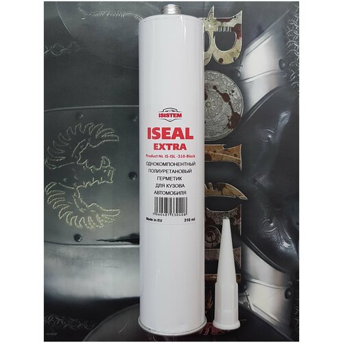 Герметик кузовной, шовный Isistem ISEAL EXTRA белый полиуретановый, картридж 310 мл., IS-ISLE-310-White