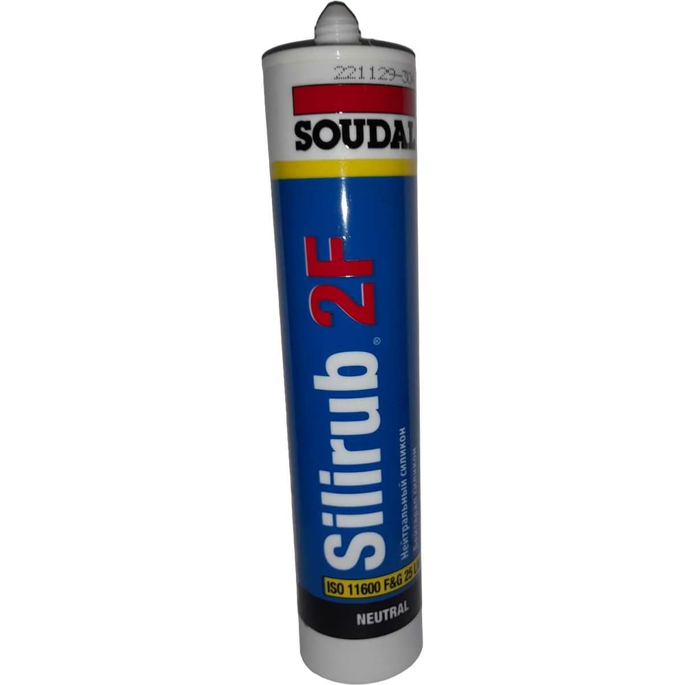 Нейтральный силиконовый герметик Soudal