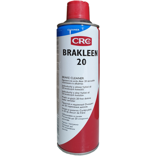 Очиститель тормозов CRC BRAKLEEN 20. Баллон 500 мл
