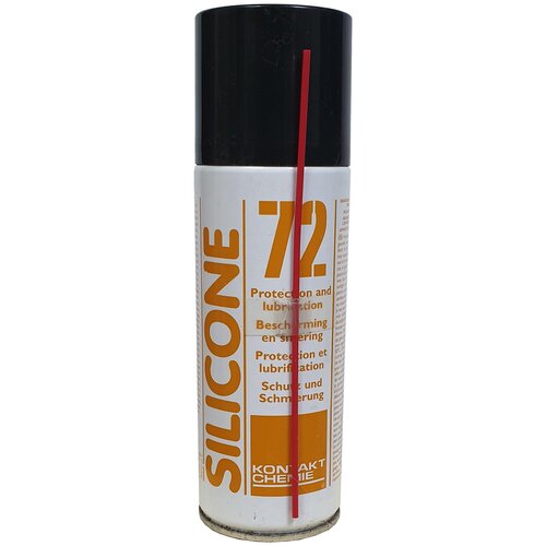 Смазка силиконовая изолирующая высокотемпературная SILICON 72 200 мл.