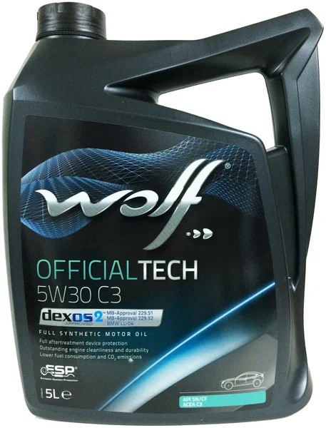 Масло Моторное Officialtech 5w30 Sp Extra 4l Wolf арт. 1049359