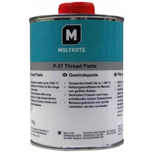 Резьбовая паста Molykote P-37, 500 г 4124560 .