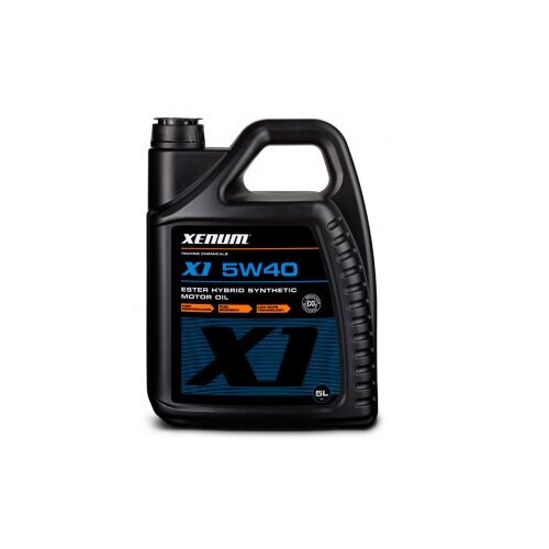 XENUM X1 5W40/Синт. моторное масло с эстерами/ACEA A3/B4/C3, API SN/CF VW 502.00/505.00/505.01/5л