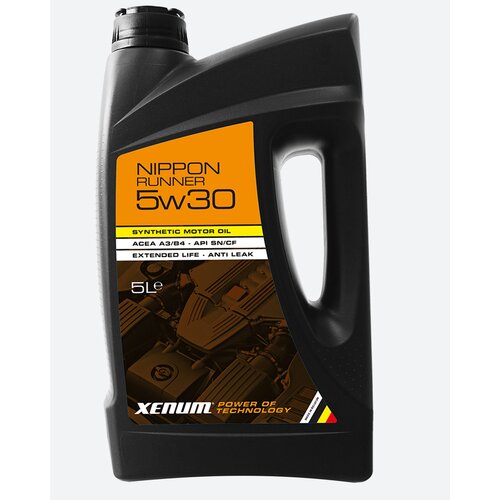 Моторное масло Xenum NIPPON RUNNER 5W30 Синтетическое, 5 л