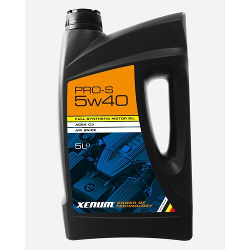 Моторное масло XENUM PRO-S 5W40 Синтетическое , 5л