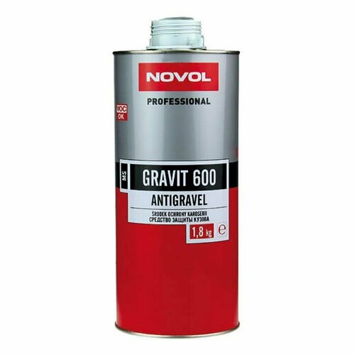 NOVOL Антигравий серый GRAVIT 600 1,8л 37814