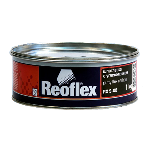 Шпатлёвка с углеволокном Reoflex Flex Carbon 1кг.