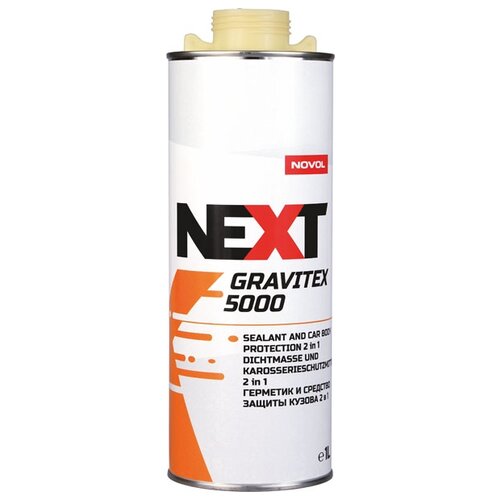 Антигравий "Novol" Next Gravitex 5000 Бежевый (1 Л) (С Добавлением Герметика ) Novol арт. 90970