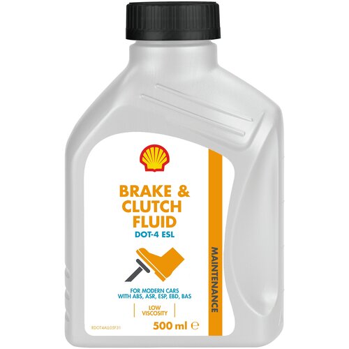 Жидкость тормозная Shell Brake & Clutch fluid Dot 4/Donax YB 0,5 л