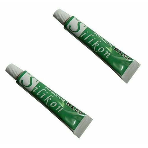 AQUAEL Герметик для аквариума, черный, 8 мл, 2 шт