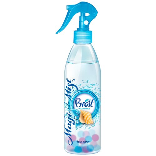 Освежитель воздуха Brait Magic Mist OCEAN BREZZE, водный, триггер-спрей, аромат Морская свежесть (425 гр.)