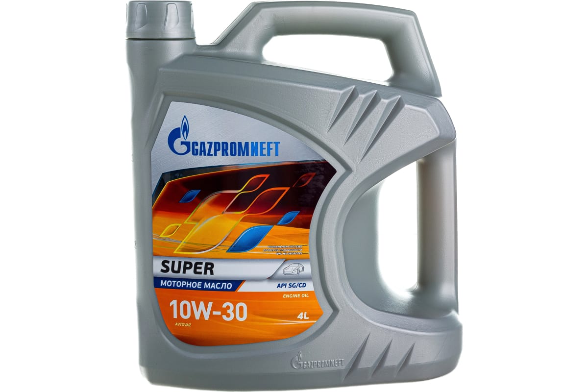 Моторное масло Gazpromneft Super 10W30 4л GAZPROMNEFT - 1