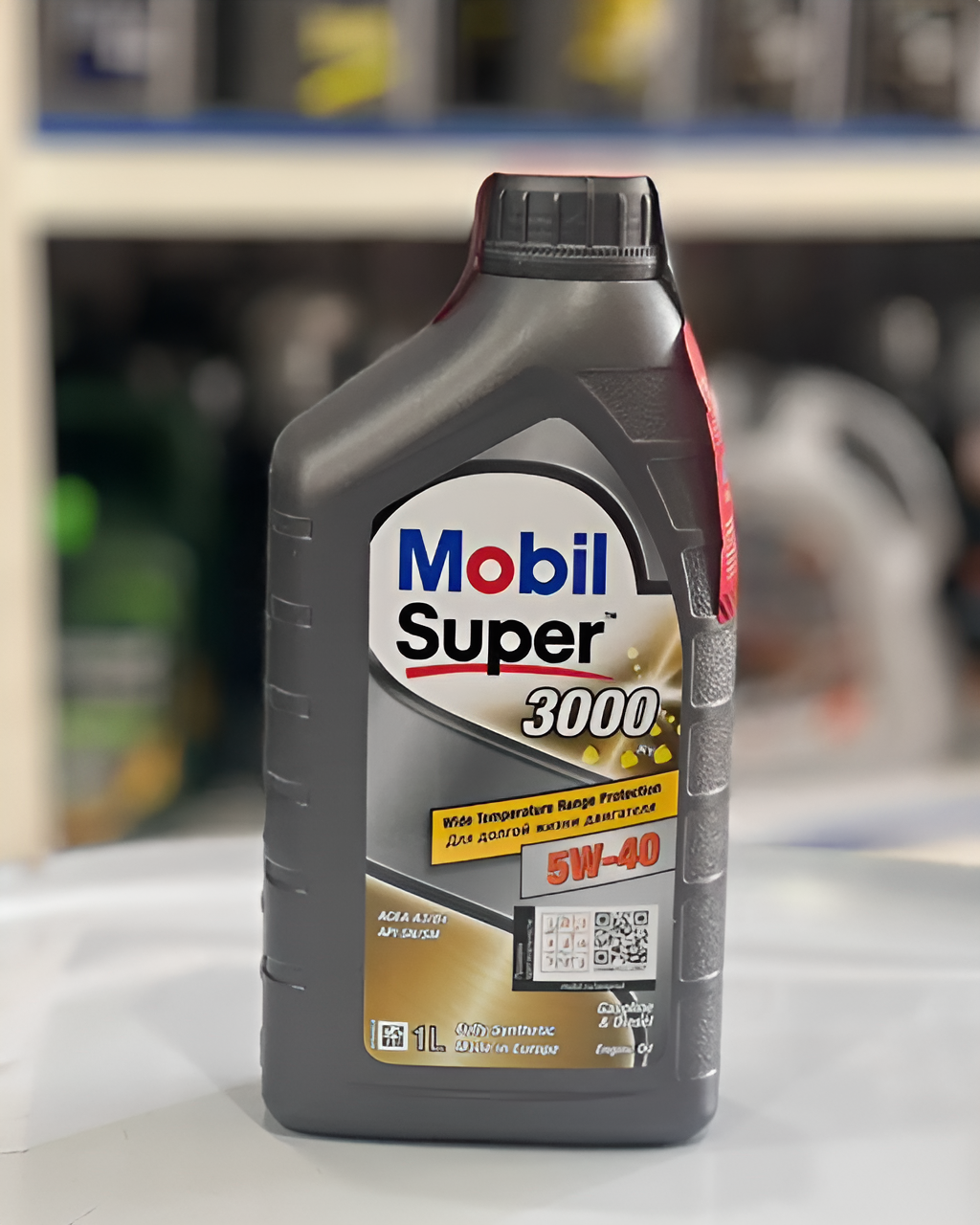 Моторное масло Mobil Super 3000 5w40 синтетическое 1л