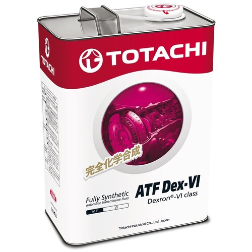 Масло Трансмиссионное Totachi Atf Dex- Vi Синтетическое 4 Л 4589904521478 TOTACHI арт. 20904